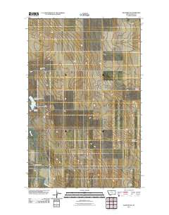 Gildford NE 2011 topographic map thumbnail
