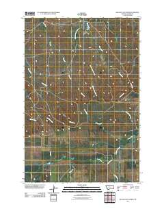 Beaver Flats North 2011 topographic map thumbnail