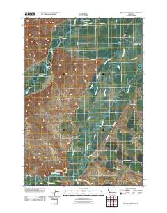 Beaverhead Rock 2011 topographic map thumbnail