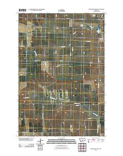 Broadview West 2011 topographic map thumbnail