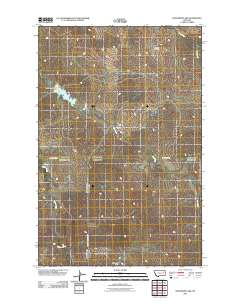 Hedstrom Lake 2011 topographic map thumbnail