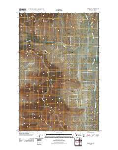 Irvine Hill 2011 topographic map thumbnail