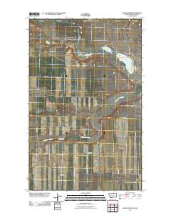Hogeland NW 2011 topographic map thumbnail