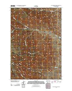Hollowwood Creek 2011 topographic map thumbnail