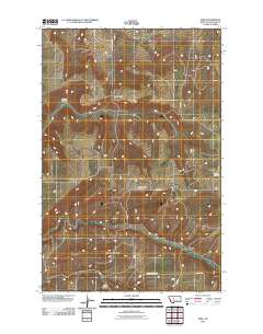 Eden 2011 topographic map thumbnail
