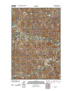 Jordan SE 2011 topographic map thumbnail
