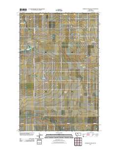 Fowler Coulee NE 2011 topographic map thumbnail