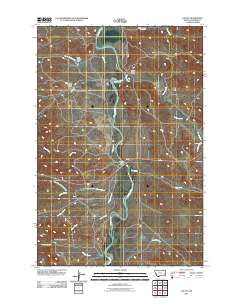 Locate 2011 topographic map thumbnail