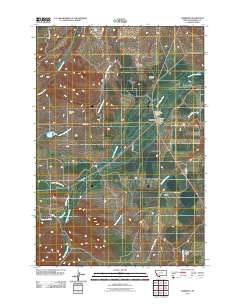 Harrison 2011 topographic map thumbnail