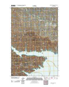 Herman Point 2011 topographic map thumbnail