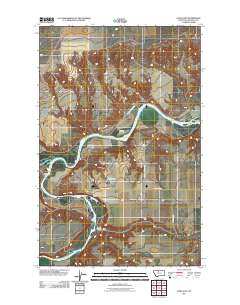 Loma East 2011 topographic map thumbnail