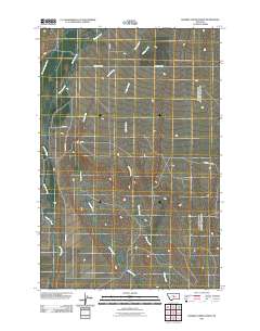 Halbert Creek North 2011 topographic map thumbnail
