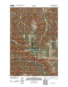 Indian Arrow 2011 topographic map thumbnail