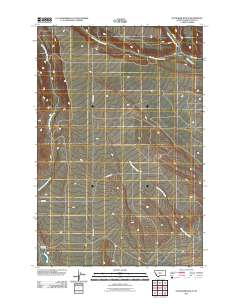 Haymaker Ranch 2011 topographic map thumbnail