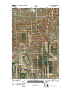 Headlight Butte NW 2011 topographic map thumbnail