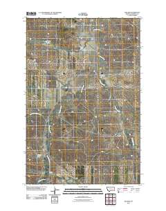 Hillside 2011 topographic map thumbnail