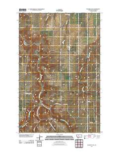 Mahoney Hill 2011 topographic map thumbnail
