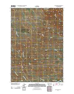 Jeans Fork SE 2011 topographic map thumbnail