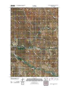 Lawrence Creek West 2011 topographic map thumbnail