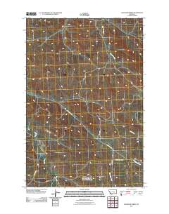 Chandler Spring 2011 topographic map thumbnail