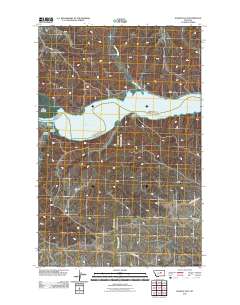 Hanson Flat 2011 topographic map thumbnail