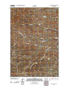 McKerlich Creek 2011 topographic map thumbnail