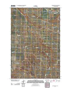 Lake Mason SE 2011 topographic map thumbnail
