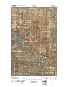 Havre NE 2011 topographic map thumbnail