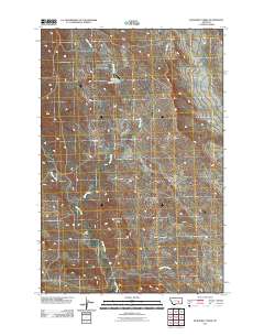 McKonkey Creek 2011 topographic map thumbnail