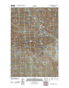 McWilliams Springs 2011 topographic map thumbnail