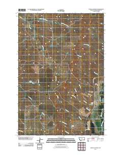 Cross S School 2011 topographic map thumbnail