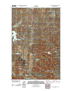 Lake Seventeen East 2011 topographic map thumbnail