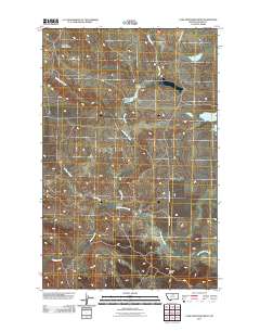 Lake Seventeen West 2011 topographic map thumbnail