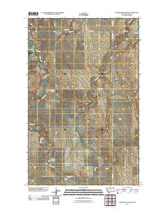 Hawthorne School 2011 topographic map thumbnail