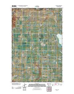 Charlo 2011 topographic map thumbnail