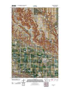 Harlem 2011 topographic map thumbnail