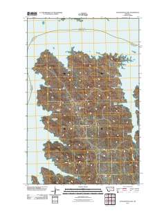Little Buffalo Hill 2011 topographic map thumbnail