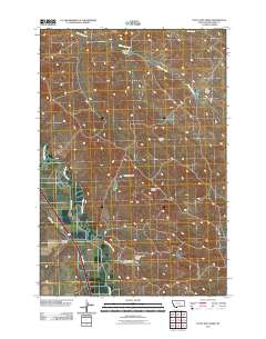 Little Dry Creek 2011 topographic map thumbnail