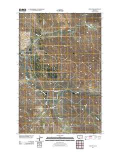 Crow Rock 2011 topographic map thumbnail