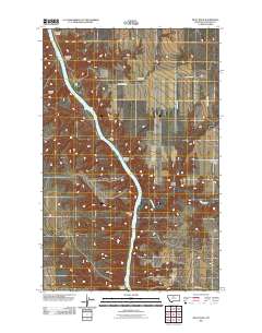 Pilot Rock 2011 topographic map thumbnail