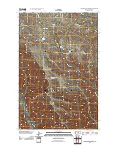Sagebrush Reservoir 2011 topographic map thumbnail
