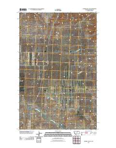 Hubert Hill SE 2011 topographic map thumbnail