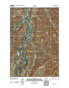 Roscoe NW 2011 topographic map thumbnail