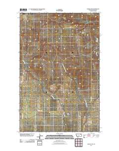 Oswego NW 2011 topographic map thumbnail