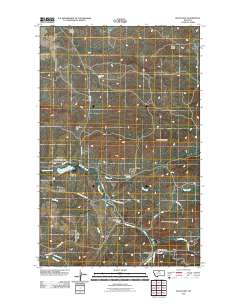 Rocky Boy 2011 topographic map thumbnail