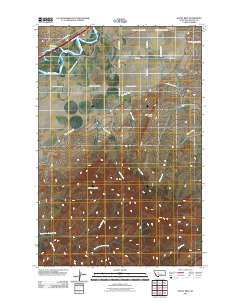 Rocky Reef 2011 topographic map thumbnail