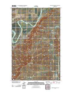 Mortarstone Bluff 2011 topographic map thumbnail