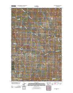 Mud Spring 2011 topographic map thumbnail