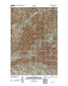 Mother Butte 2011 topographic map thumbnail