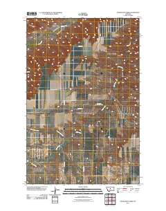 Possum Run Creek 2011 topographic map thumbnail